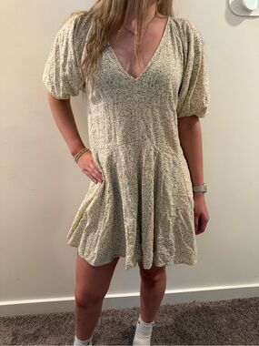 hm brown polka dot dress Women's Dark brown/polka dot Smocked Strappy Dress